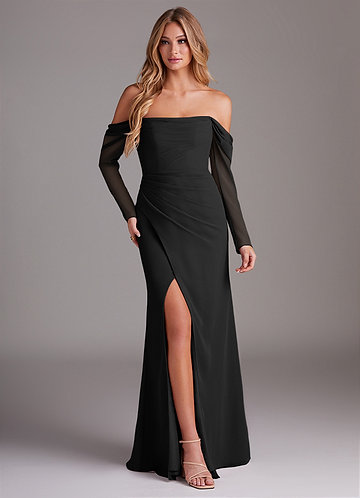 Nimue Black Maxi Dress image1