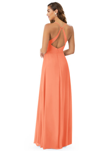 papaya bridesmaid dresses