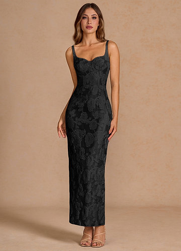 Odette Black Maxi Dress image1