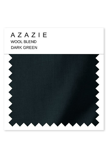 front Azazie Kostymprov Mörkgrön