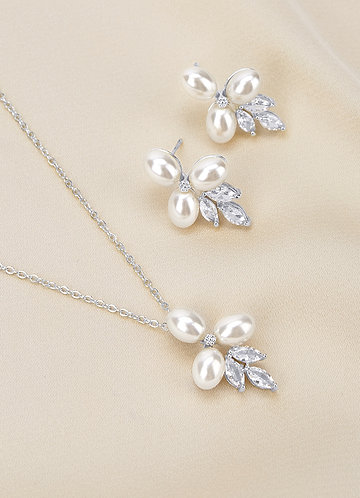 front Conjunto de joias Clover Drop