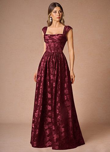 vestido Maxi Vinho Hazel image1
