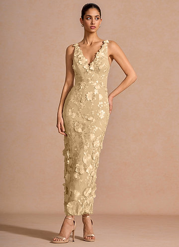 Champagne Gold Dresses | Azazie