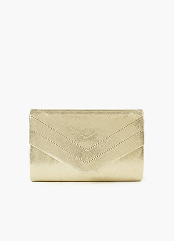 front Layered Envelope Clutch Bag