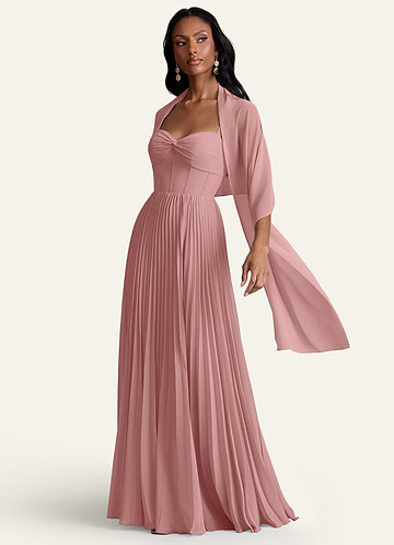 dusty pink combination colour dress Vintage Inspired Black Swing Dress & Snowdrops main image 1