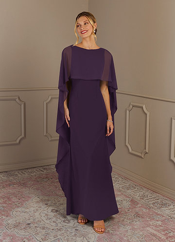 purple mother of the bride dresses