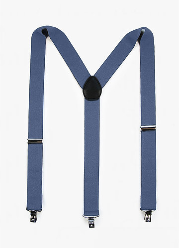 Accesorios Cinturones y tirantes Tirantes Correas elásticas para niños azul turquesa y tela gris estrella 