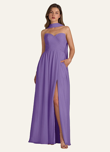 Azazie Dakota Tahiti Chiffon Bridesmaid Dresses | Azazie