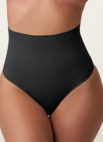 front Mid-Waist Shape Control Panties