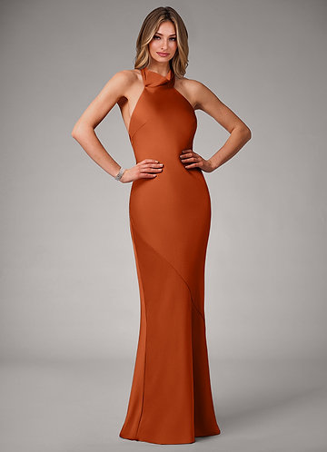 strapless open back dress Mac Duggal High Low Ruffle Cocktail Dress main image 0