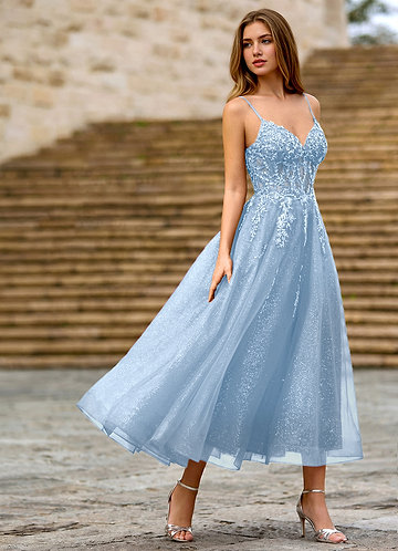 sparkly cocktail dresses uk Blue Prom with Sequins Elegant Express Velvet Mock Neck US W Bestsellers Chest:100