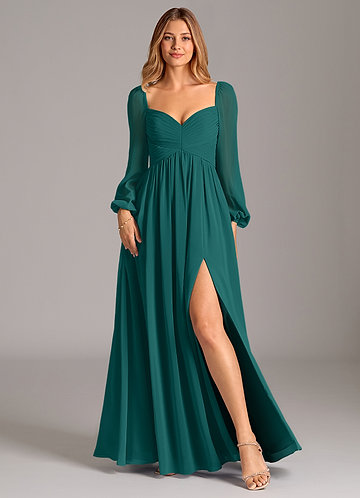 bridesmaid dresses with peacock feathers Long Peacock Dress | Bridal Dresses