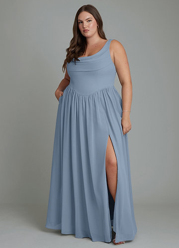 dusty blue dress plus size Bridesmaid Dresses Infinity dress Color:Black/Dusty Coral Dress Chelsea Dark blue satin sequin Hand wash cold separately