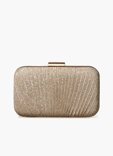 front Pochette color champagne lucido antirughe
