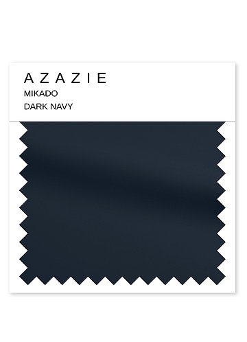 front Amostra Azazie Mikado Azul Marinho