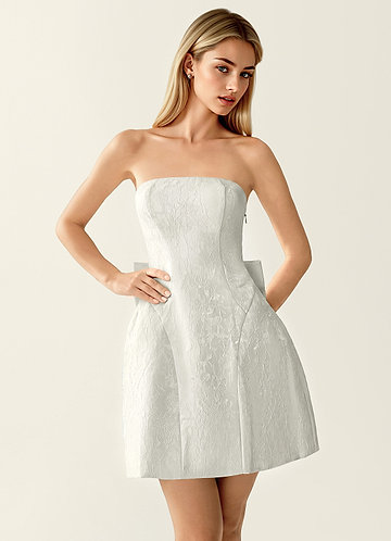 Hadleigh Cream Mini Dress image1
