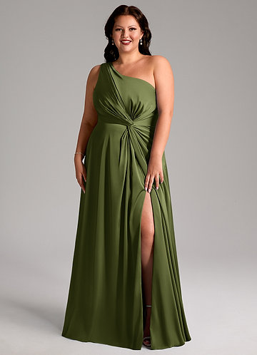 Olive Plus Size Bridesmaid Dresses | Azazie AU