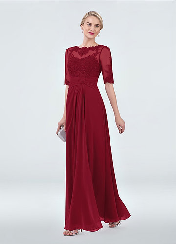 Burgundy Mother Of The Bride Dresses | Azazie