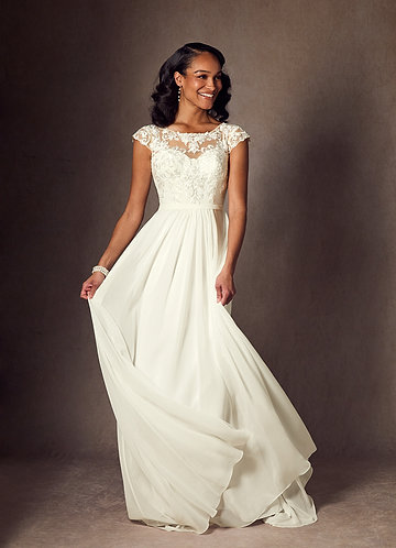 Cap-sleeves Wedding Dresses | Azazie CA