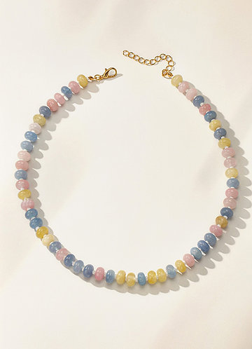 front Amanda Beads Necklace