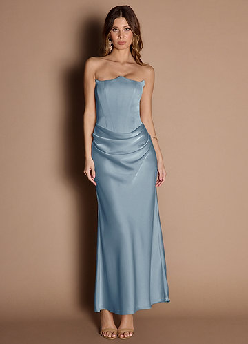 vestido Maxi Pó Azul Trinity image1