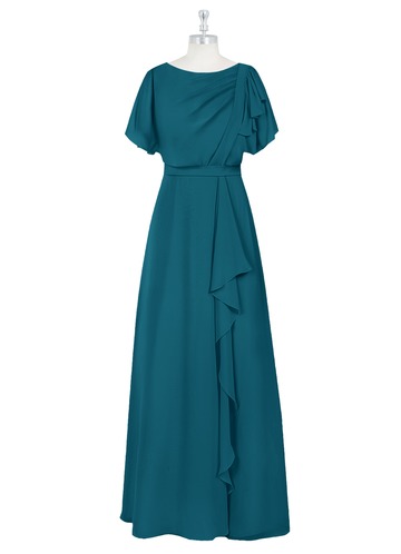 Ink Blue Modest Bridesmaid Dresses | Azazie