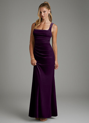 grape bridesmaid dresses uk & Fall Gowns Lavender