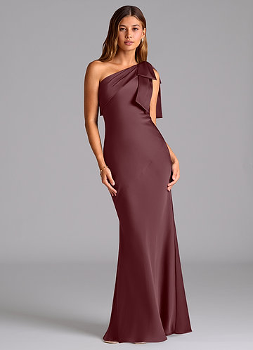 sangria purple bridesmaid dresses VIOREL DRESS IN SANGRIA | CULT MIA