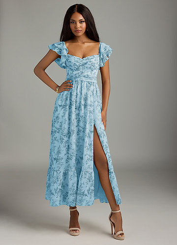 sachin and babi light blue dress Super Stylist: Dress up Games main image 0