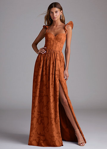 Burnt Orange Bridesmaid Dresses | Azazie