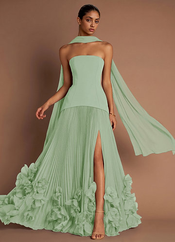 light green dress for wedding guest Forest Department: M