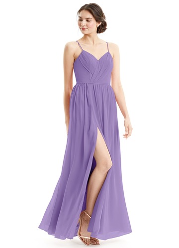 Purple Maid of Honor Dress