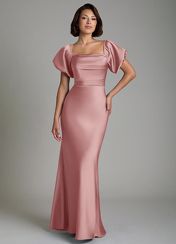 Dusty Rose Tulle Bridesmaid Dresses