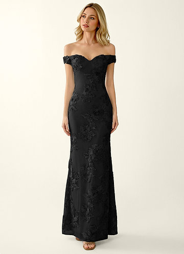 Black Lace Prom Dresses - Azazie