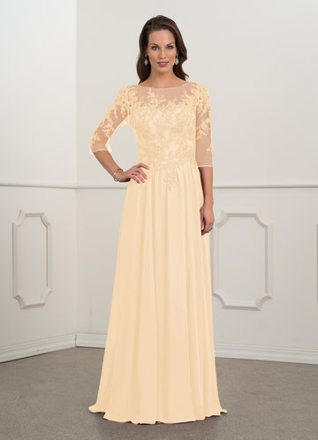 mother of the bride dresses peach color