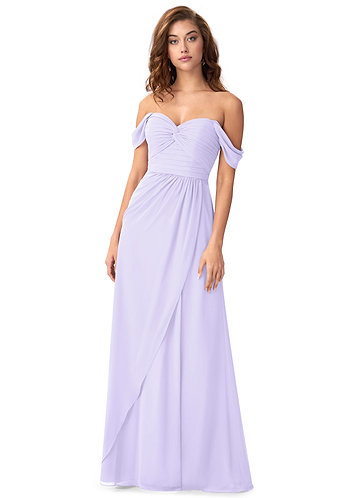 violet purple bridesmaid dresses