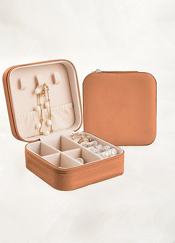 front PU Jewelry Case