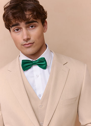 front Gentlemen's Collection Voorgestrikte vlinderdas voor heren, mat satijn
