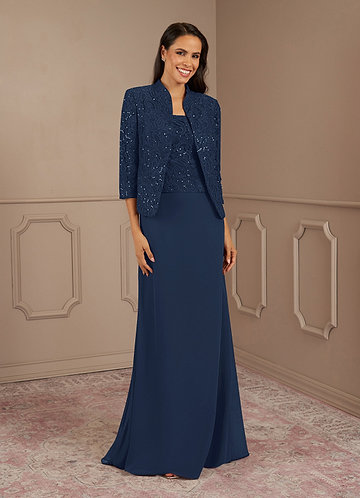 Mother of the sales bride dresses with jackets