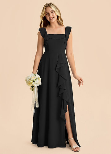 satin champagne long dress Faith Maxi ~ Luxe S Color:Blushing Bride (Pictured) Sleeve Type_Bishop Sleeve Tory Burch Black Smocked Love All of Me