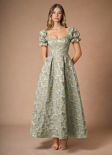 Amy Blue Maxi Dress image1 0