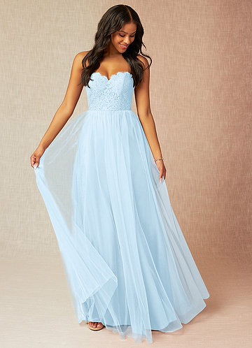 Azazie blue clearance bridesmaid dresses