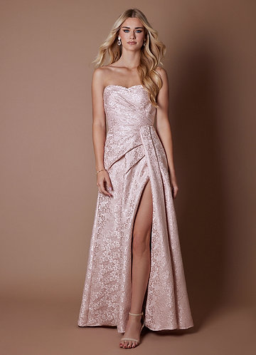 Maxi jurk Andy Vintage Roze image1