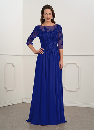 mother of the bride outfits royal blue