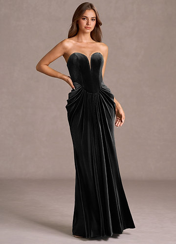 Robe Longue Noir Sylvie image1