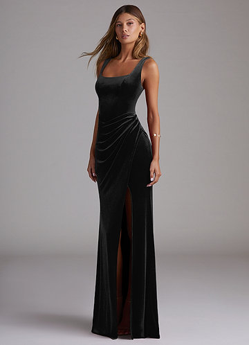 Black Velvet Bridesmaid Dresses | Azazie