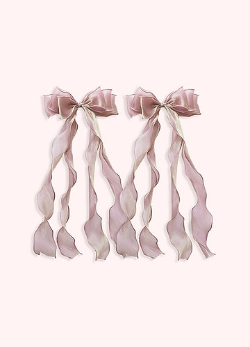 front Fluttering Streamer Hair Clip