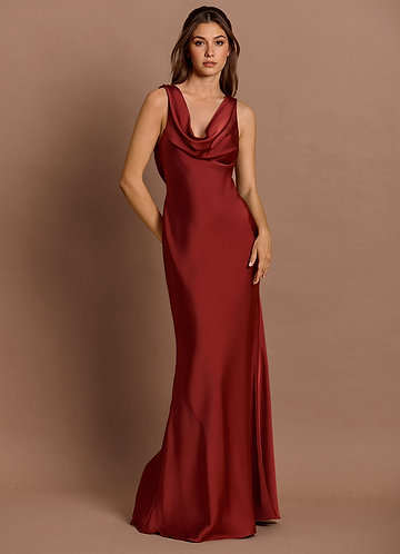 Cheryl Terracotta Maxi Dress image1