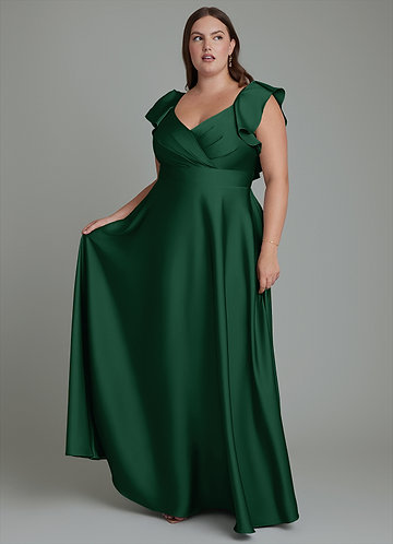 dark green bridesmaid dresses uk Plus Size Chiffon Hemline no return birthday dresses for women Size:10 (UK 12)
