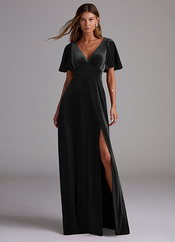 Velvet Bridesmaid Dresses丨Azazie Canada